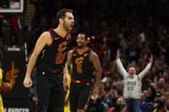 Jose Calderon #81 of the Cleveland Cavaliers